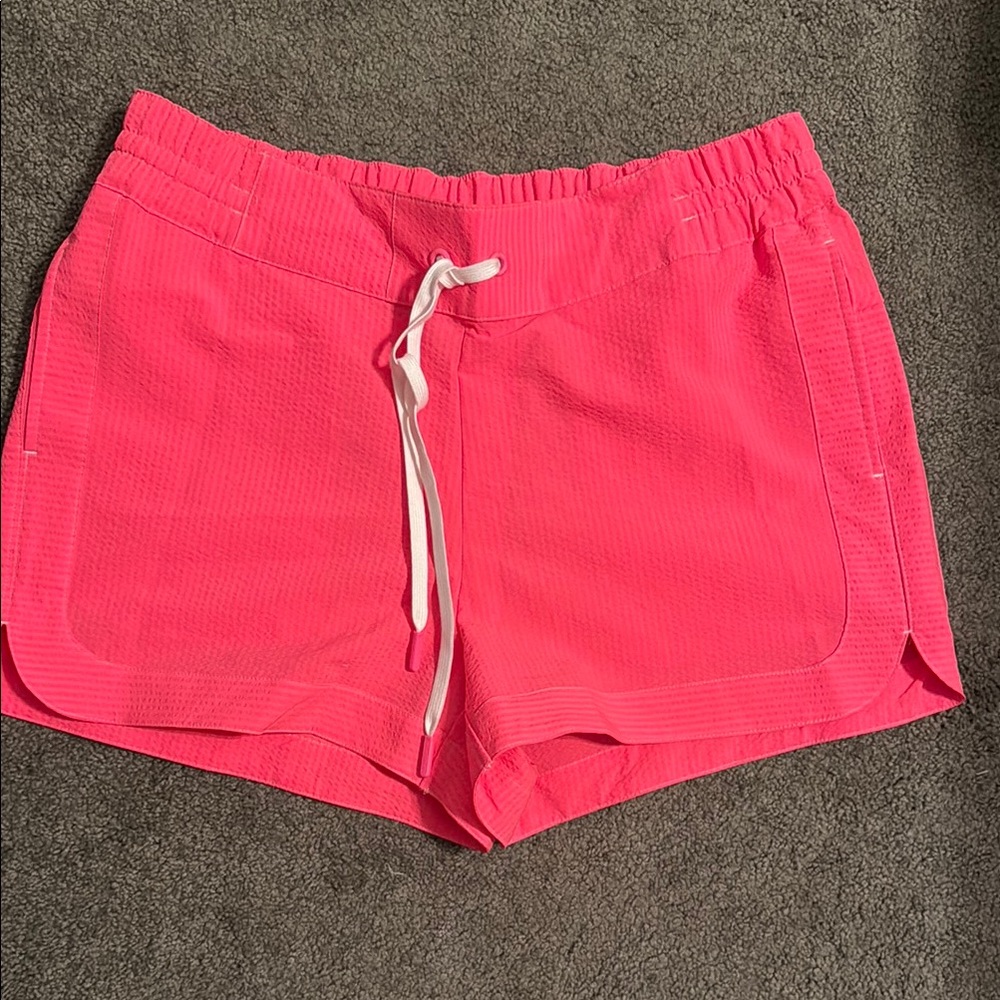 Vineyard Vines Pink Athletic Shorts with Elastic Waistband